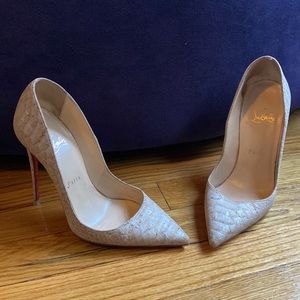 Last chance! Gorgeous Christian Louboutin Shoes!